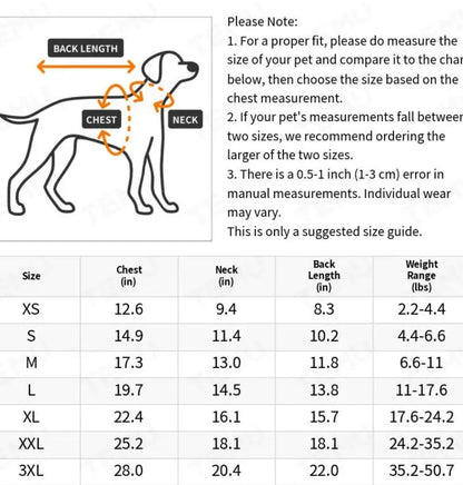 Charlise Dog Jacket | Dog Jacket for Cold Weather