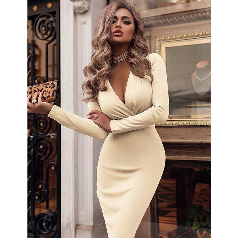 V Neck Dress Class