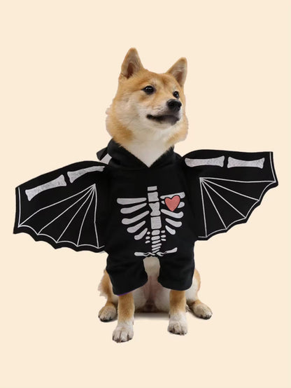 BatDog Halloween Costume | Dog Costume with Hat
