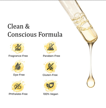 Collagen Face Serum with Tetrapeptide-7 for Anti Aging & Smooth Skin