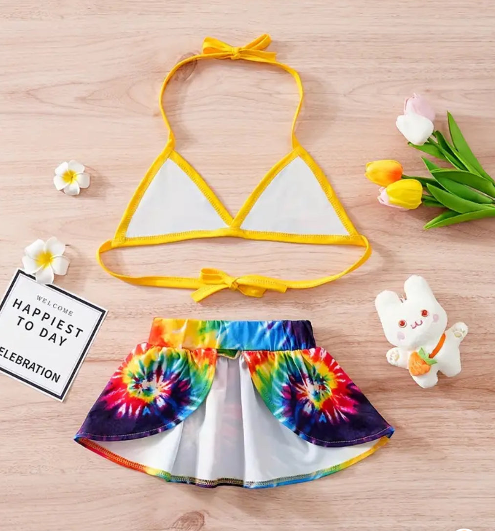Tie Dye Dog Swimwear | Dog Swim Outfit