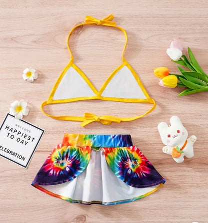 Tie Dye Dog Swimwear | Dog Swim Outfit