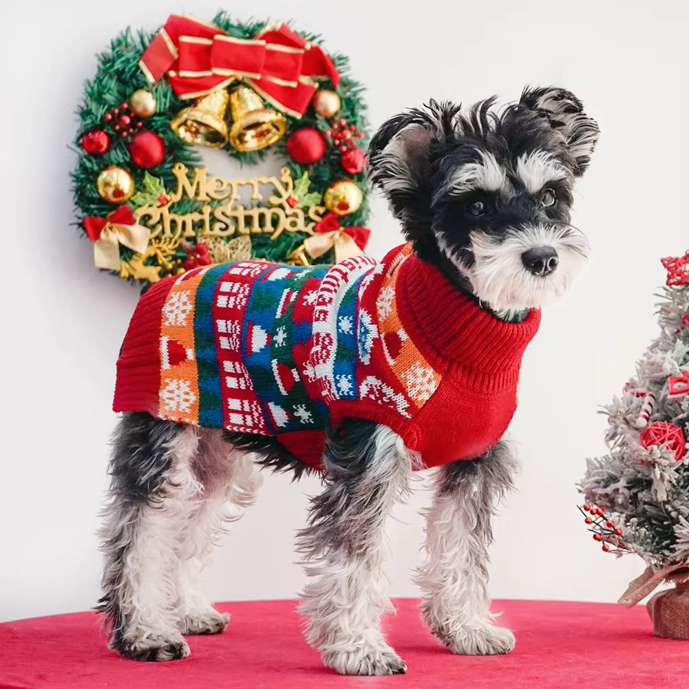 Nicholas Christmas Sweater for Dogs – Festive Holiday Dog Sweater