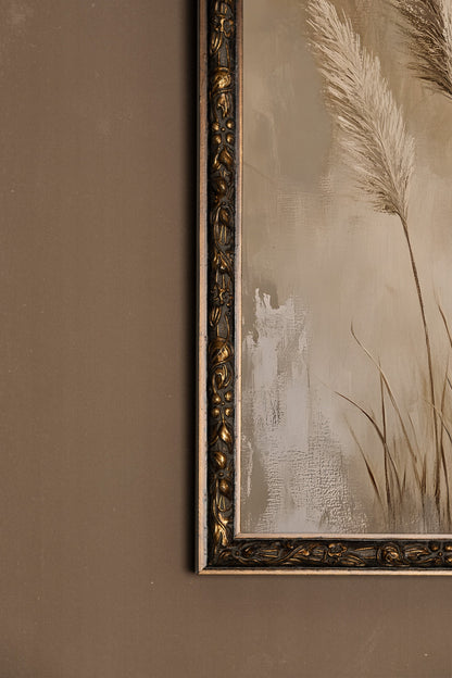 NUANCES DE LIN, CADRE VINTAGE BRONZE