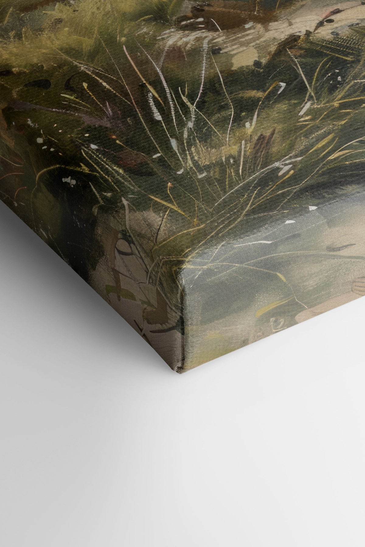 LUSH LITTORAL, Oeuvre sur toile étirée