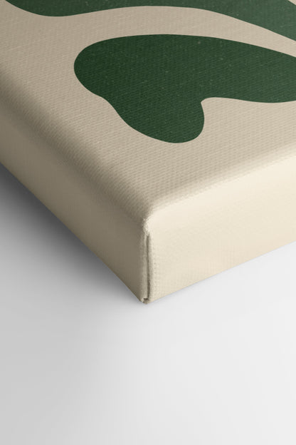 BEIGE PETALS, toile imprimée