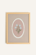 Fleurs Tendres, Toile rigide encadrée
