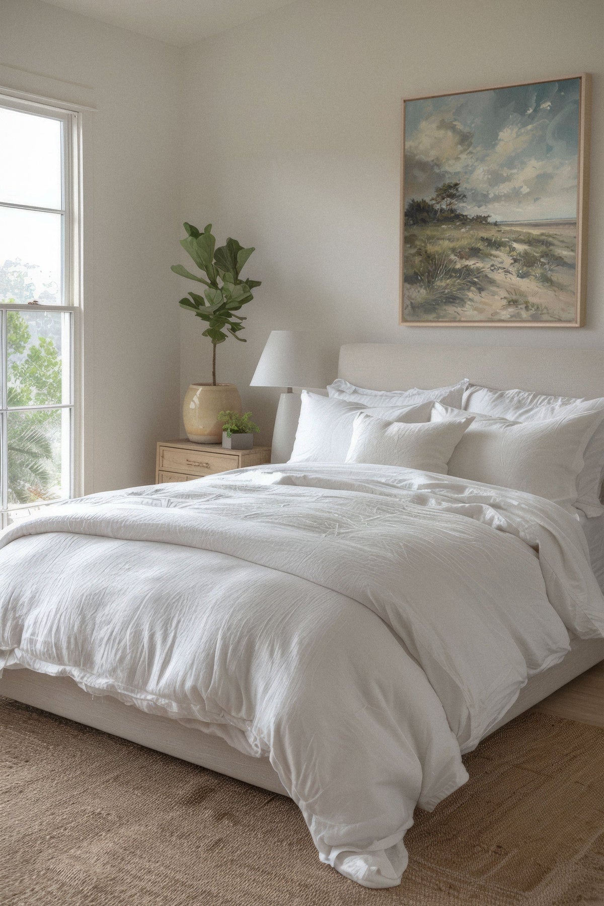 LUSH LITTORAL, Oeuvre sur toile étirée