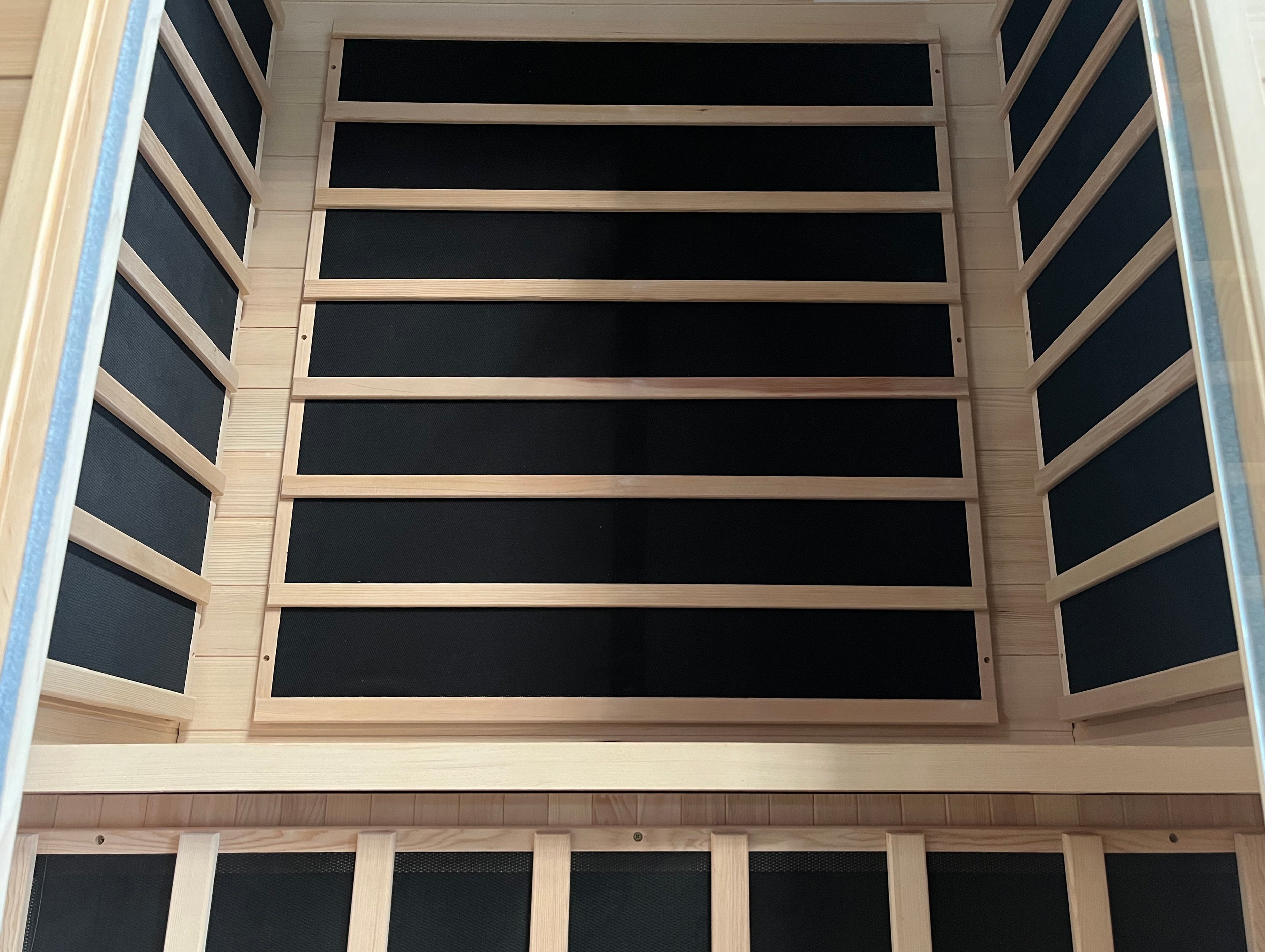 Blisspod | Vienna | Far Infrared Sauna Canadian Hemlock Very Low EMF Sauna, 7 Heaters – 3 Persons