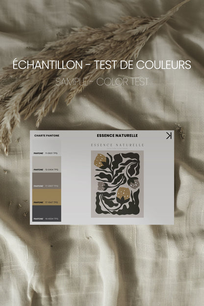 ESSENCE NATURELLE, toile imprimée