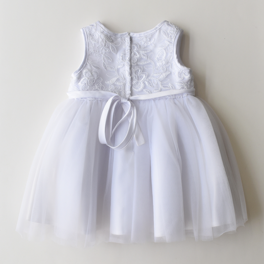 Illusion Lace Baby Formal Dress