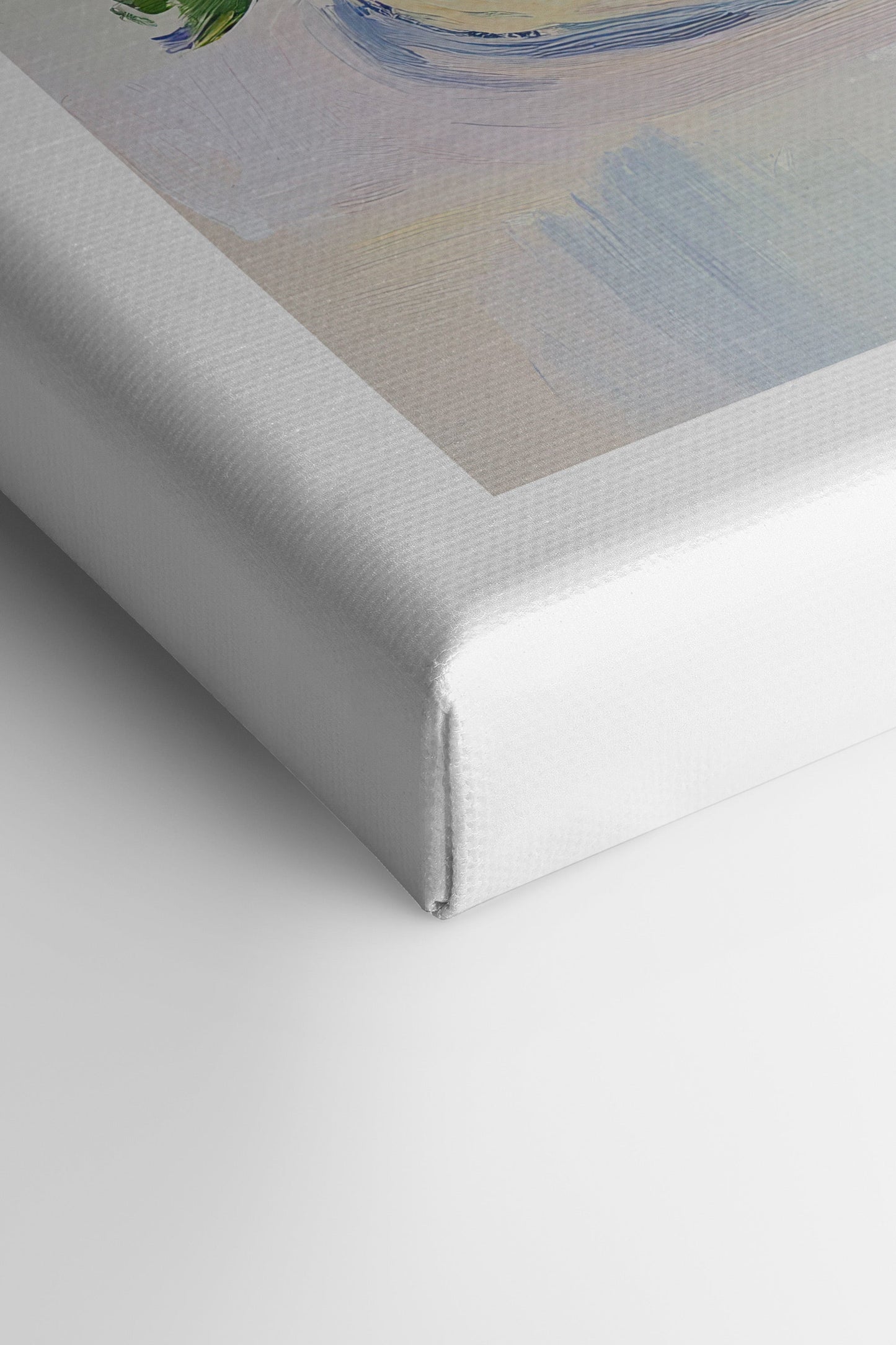PALETTE GOURMANDE, Oeuvre sur toile étirée