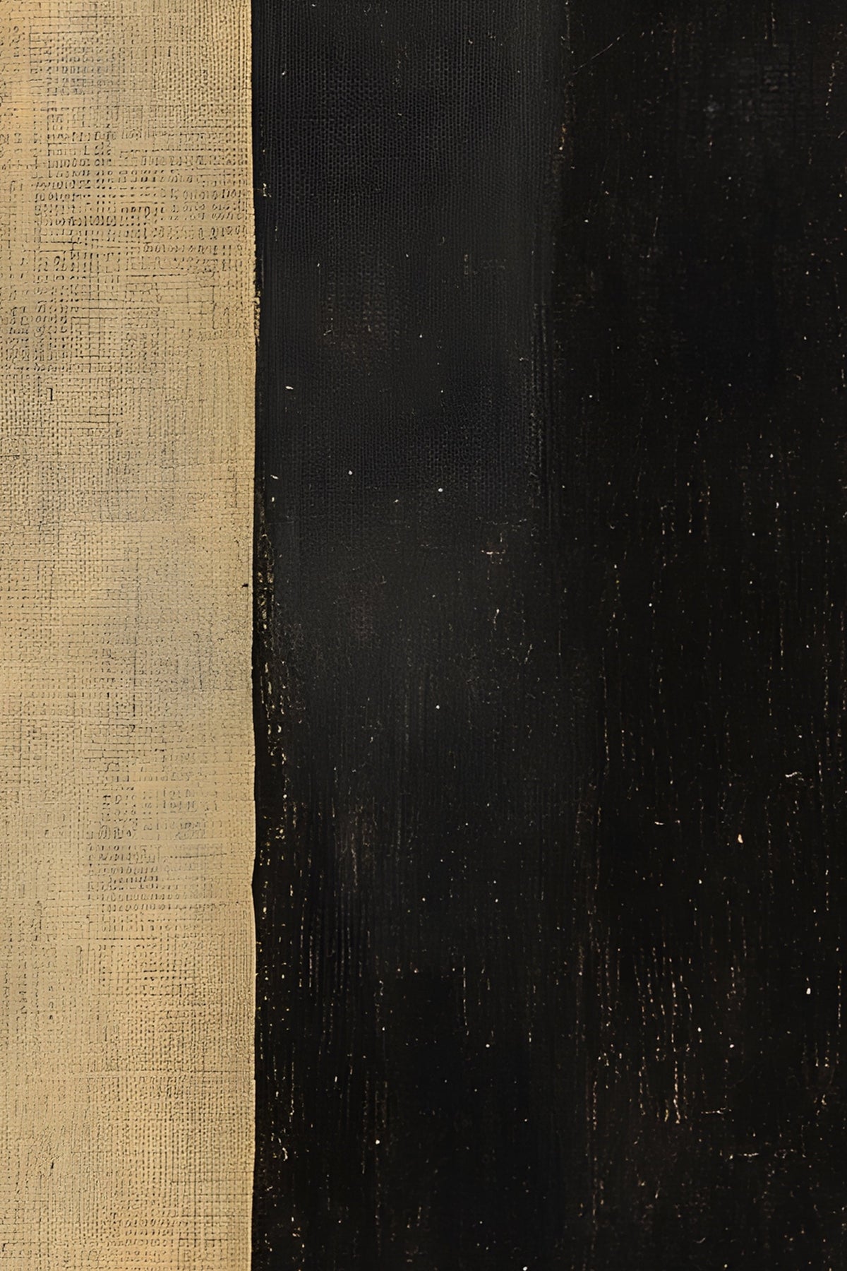 L'ESSENCE DU NOIR, CADRE VINTAGE BRONZE