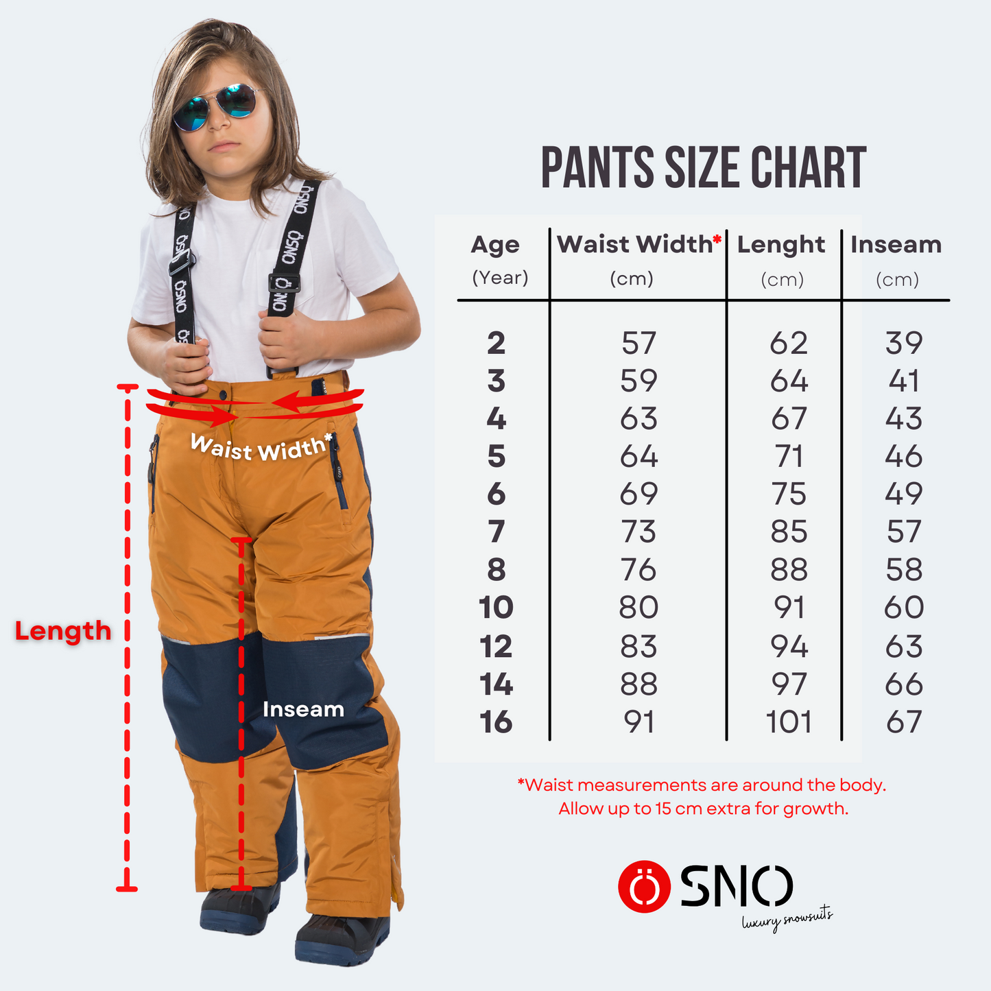 Luca's Luxury Snowsuit - Jacket & Snowpants