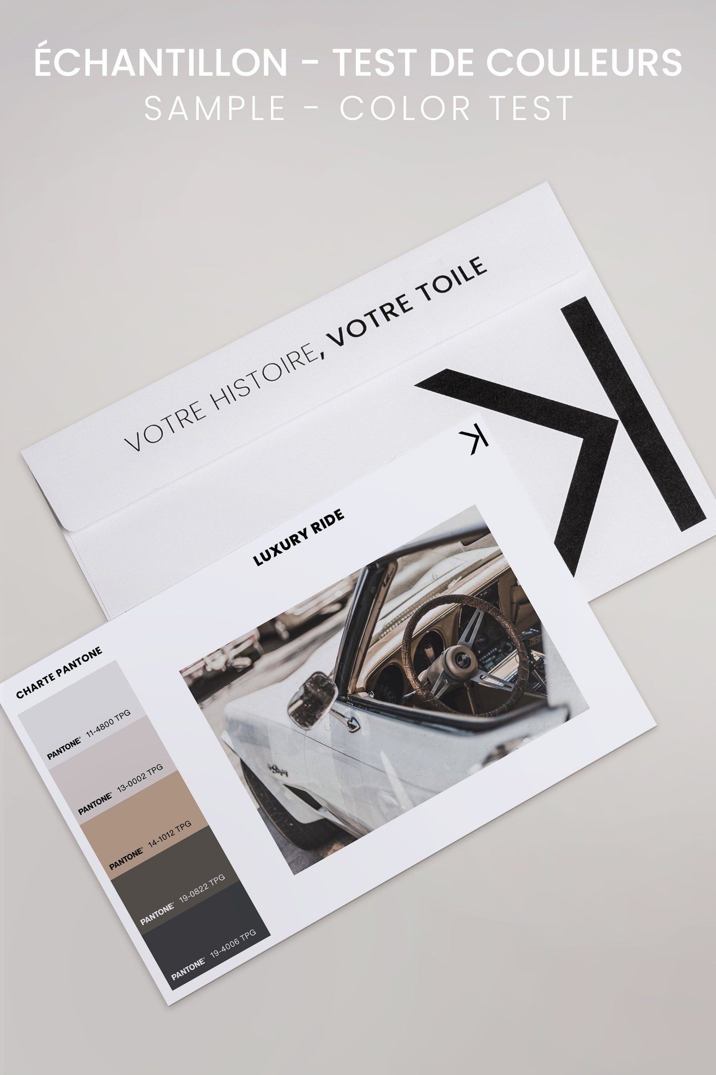 LUXURY RIDE, Oeuvre sur toile étirée