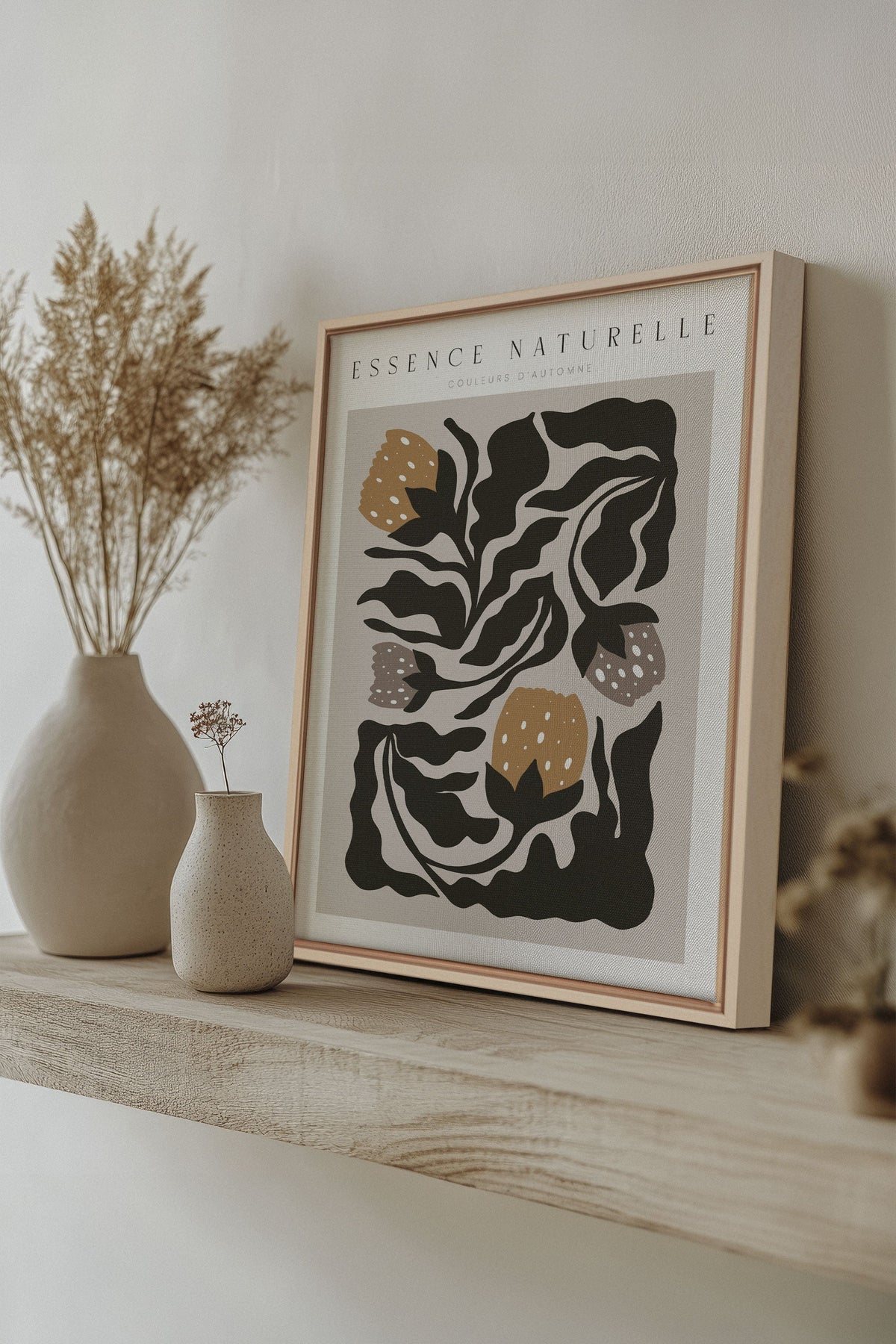 ESSENCE NATURELLE, toile imprimée