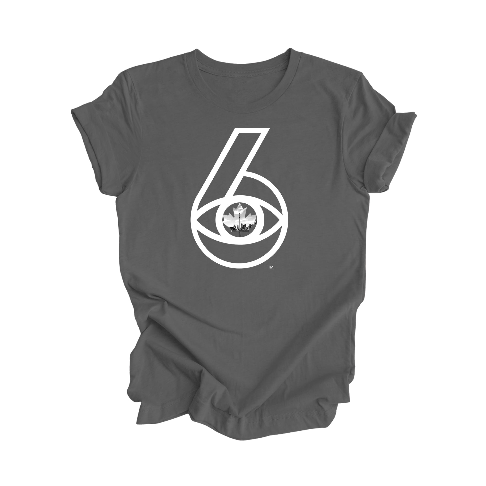 6 Visions Toronto Skyline - Toronto Gift Maple Leaf T-Shirt - Inspired X