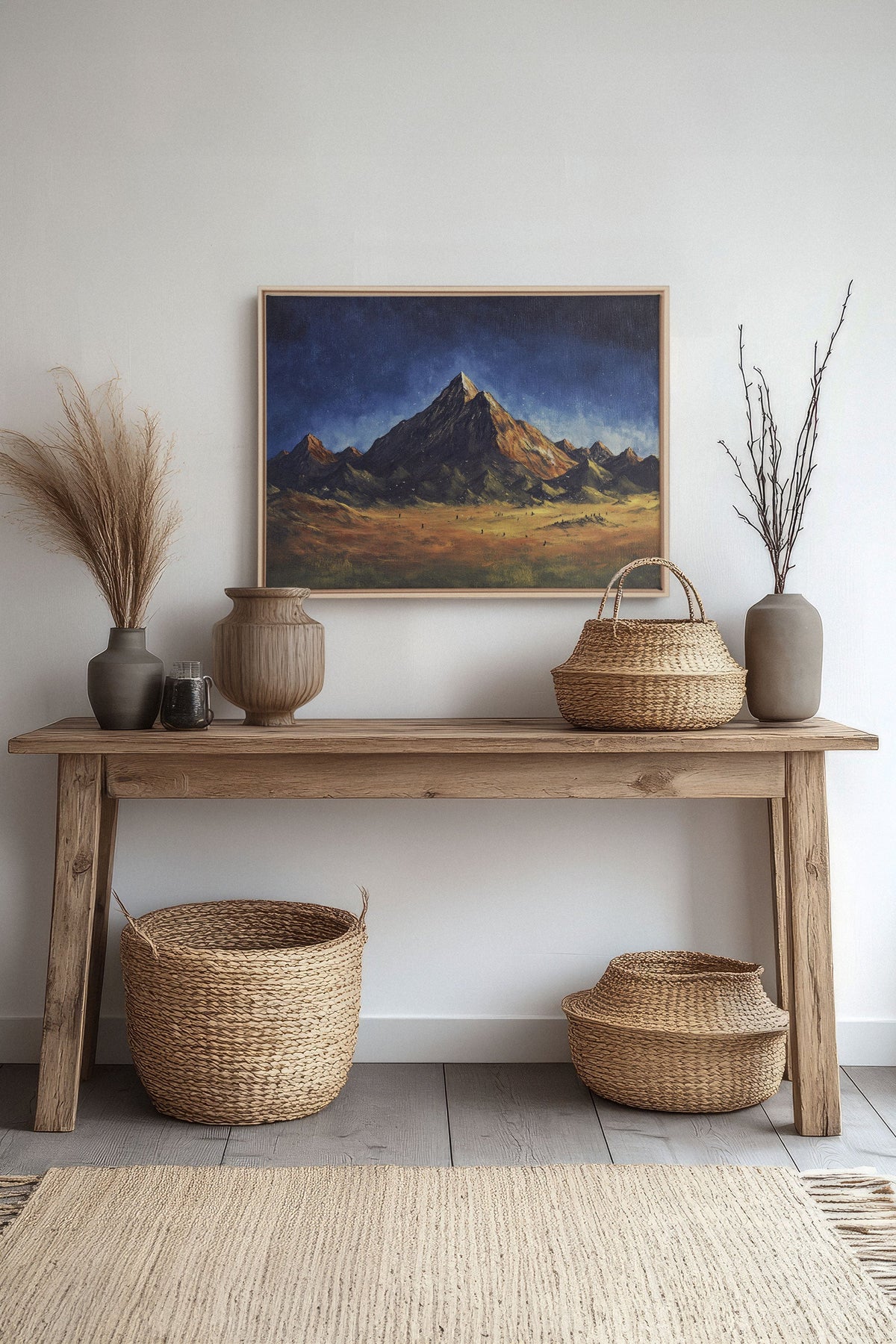 STARLIT HEIGHTS, Oeuvre sur toile étirée