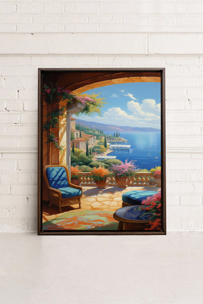 RADIANT FREEDOM, Oeuvre sur toile étirée