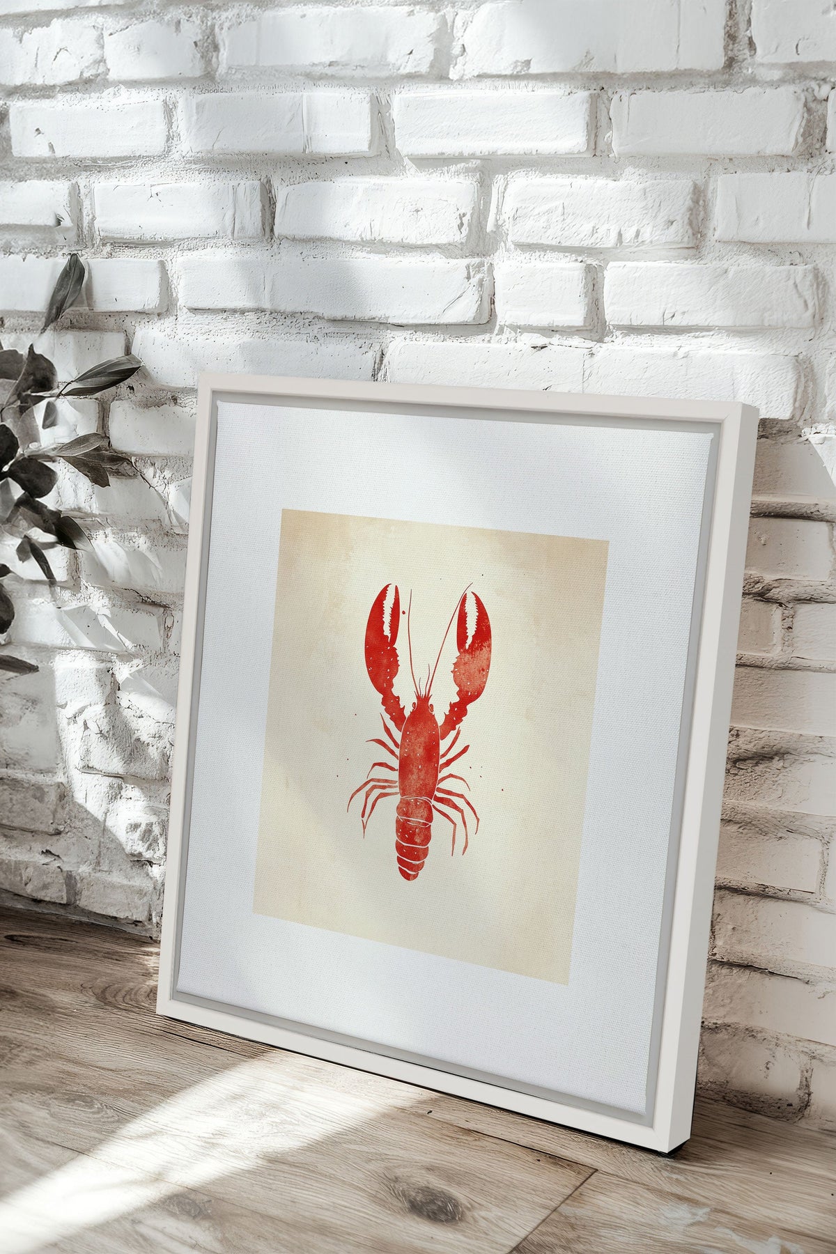 CÔTE SALÉE, Oeuvre sur toile étirée