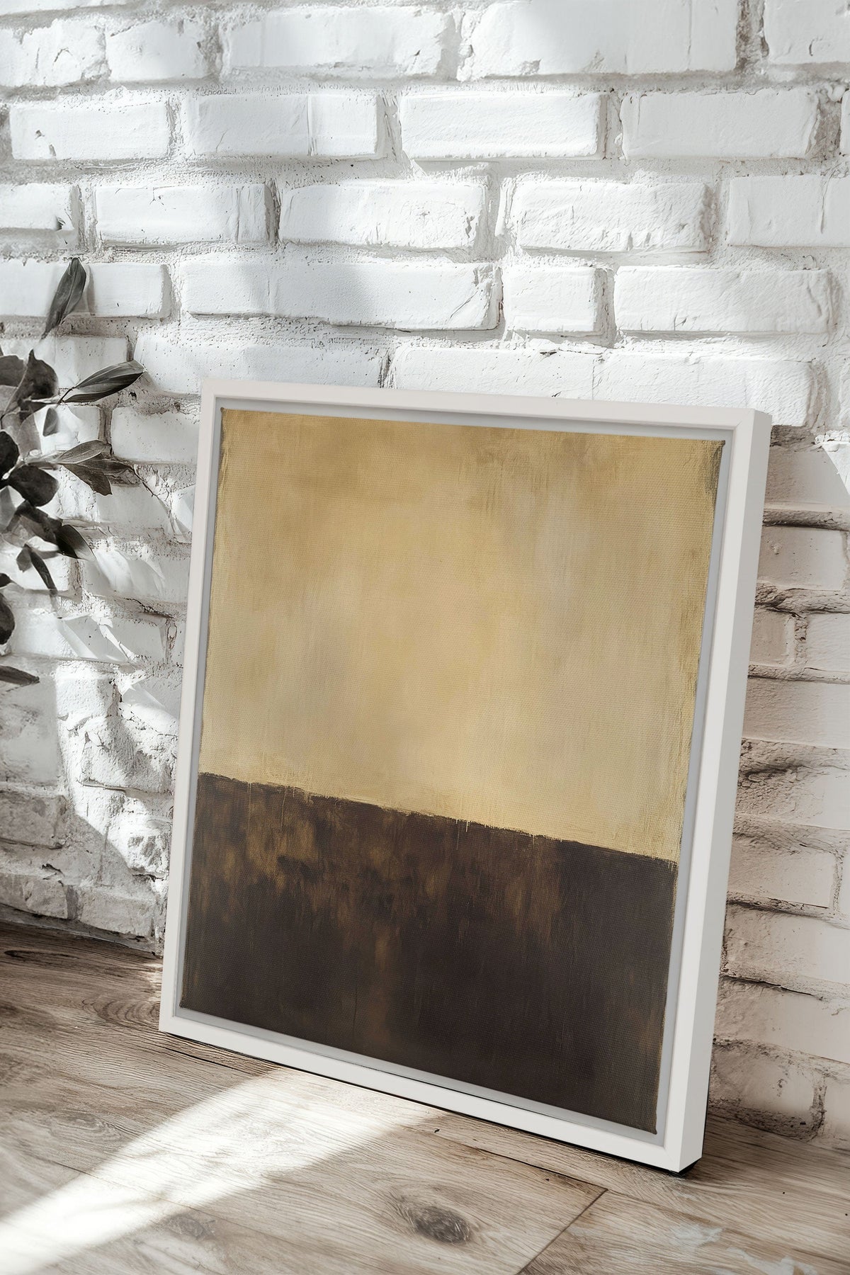 DEEP CALM, Oeuvre sur toile étirée