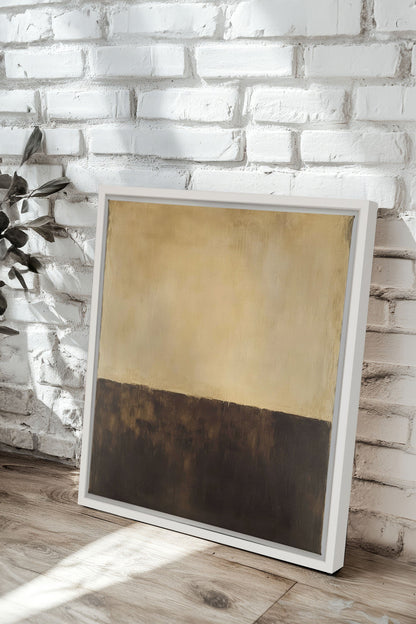 DEEP CALM, Oeuvre sur toile étirée