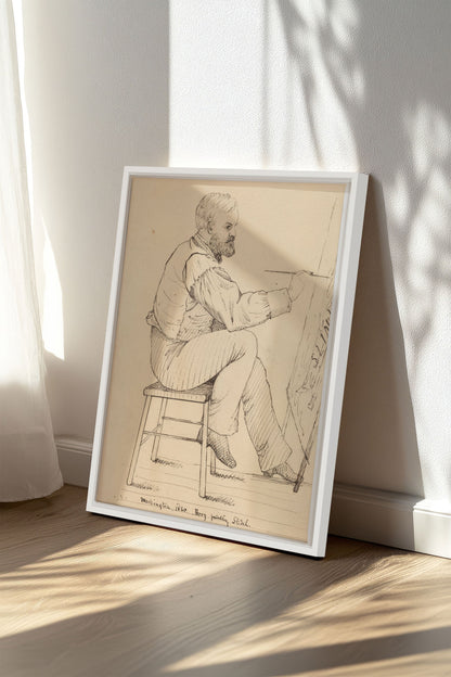 AU FIL DU TRAIT, Oeuvre sur toile étirée