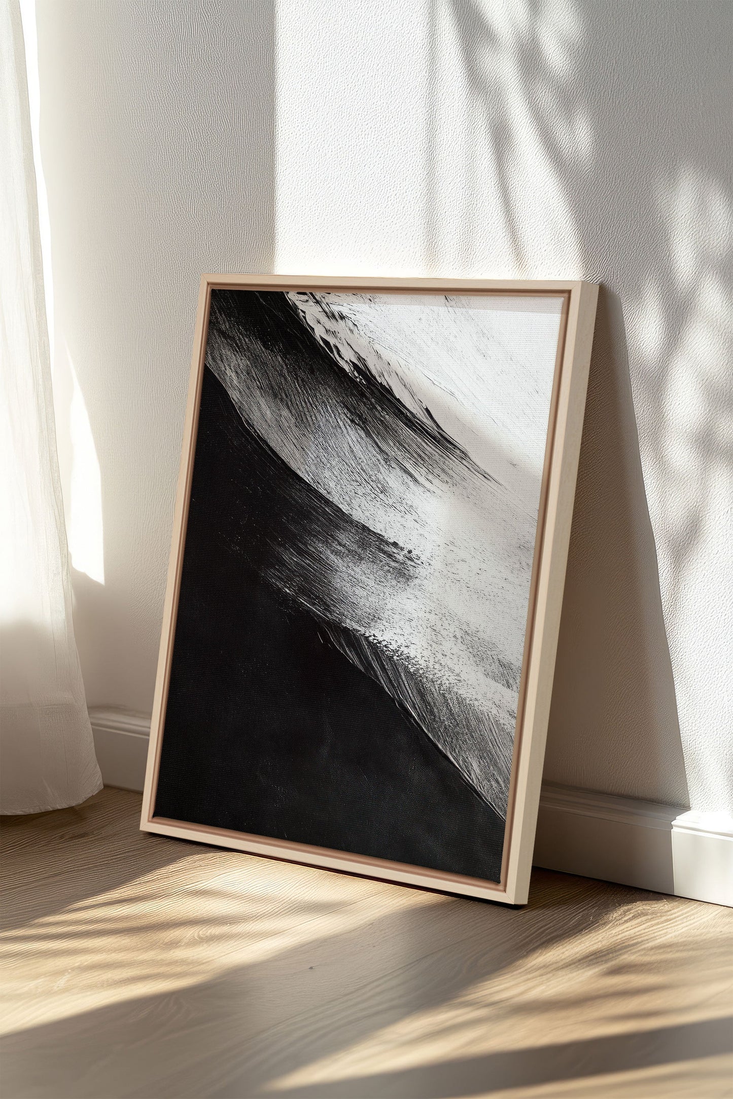TIDE OF SHADOWS, Oeuvre sur toile étirée