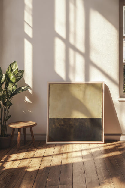 DEEP CALM, Oeuvre sur toile étirée