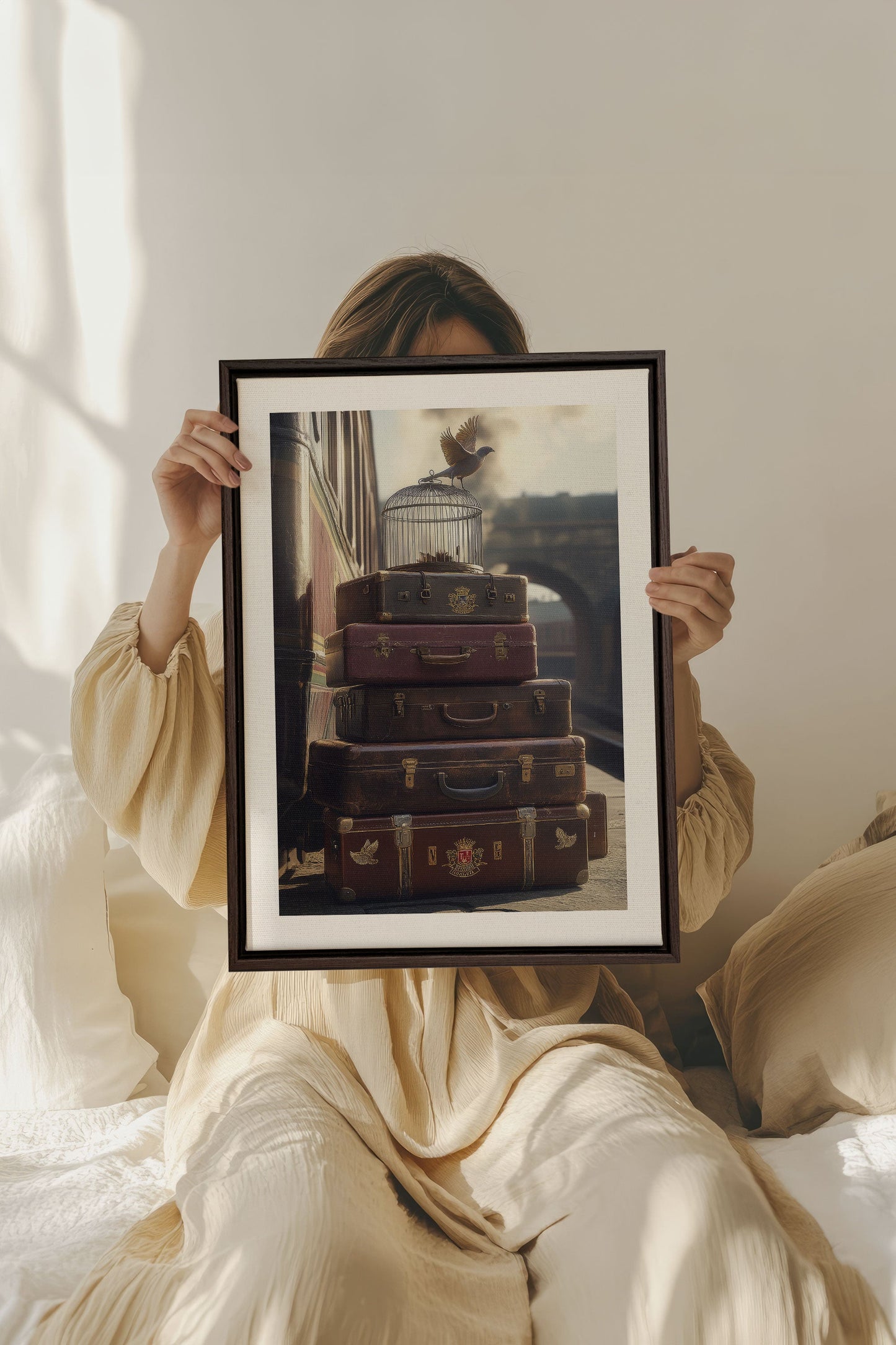 SECRET JOURNEY, Oeuvre sur toile étirée