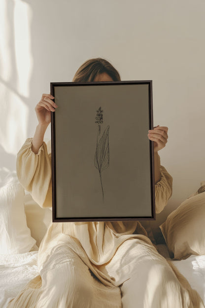 GRAIN DE NATURE, Oeuvre sur toile étirée