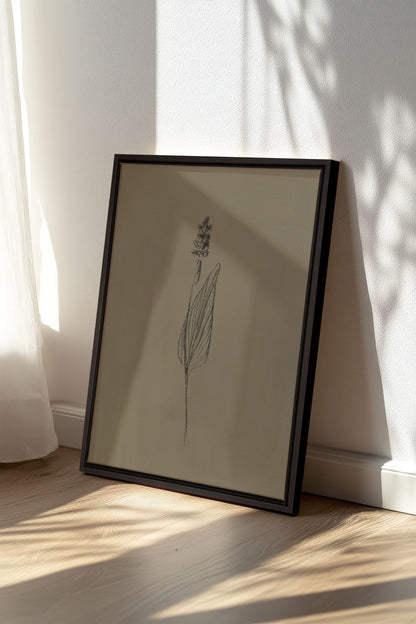 GRAIN DE NATURE, Oeuvre sur toile étirée