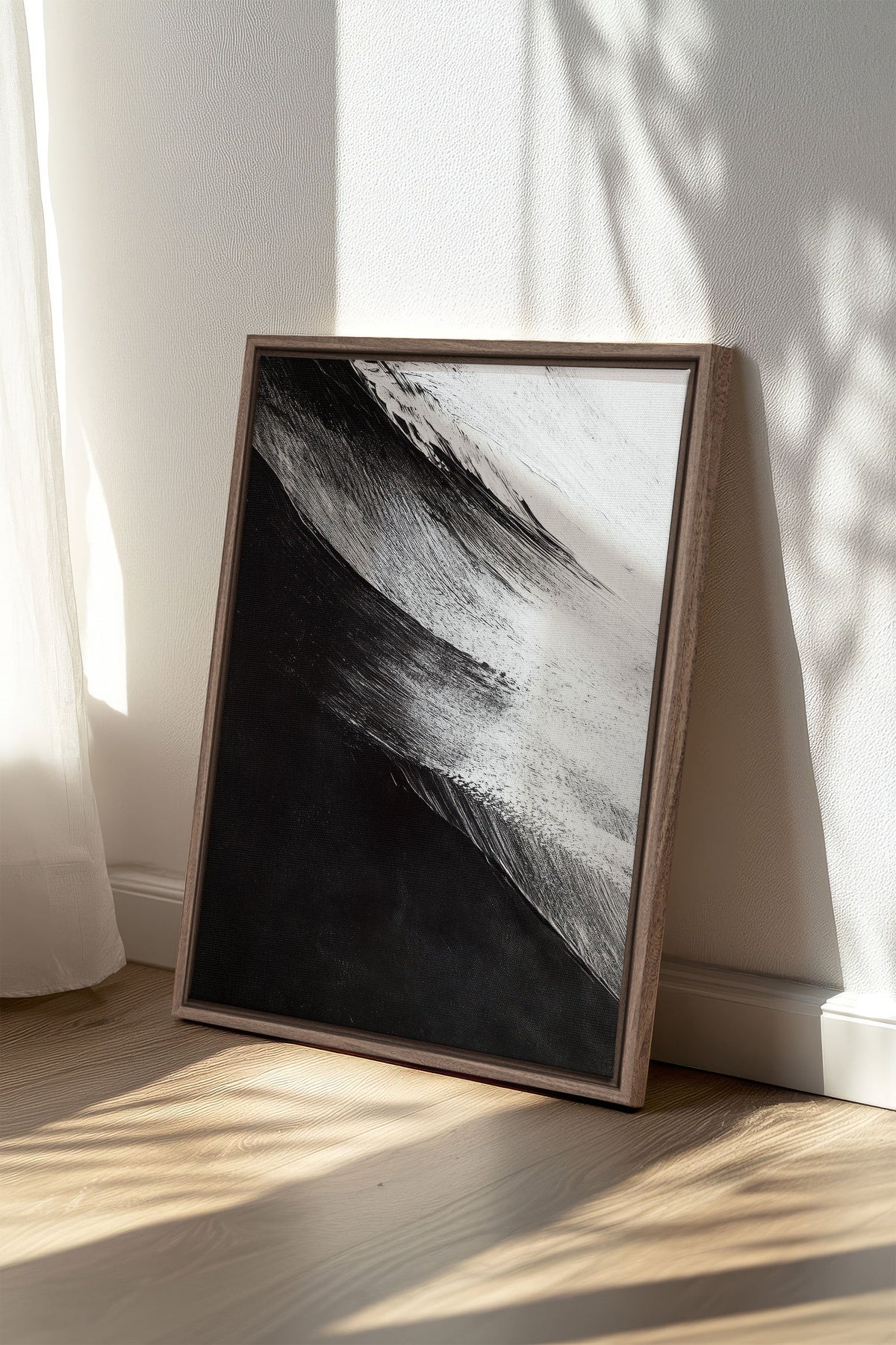 TIDE OF SHADOWS, Oeuvre sur toile étirée