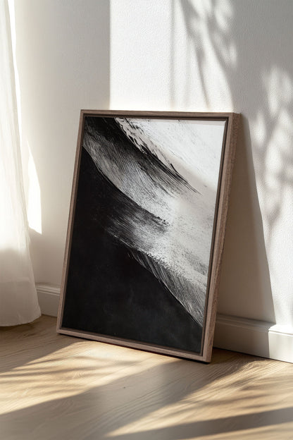 TIDE OF SHADOWS, Oeuvre sur toile étirée