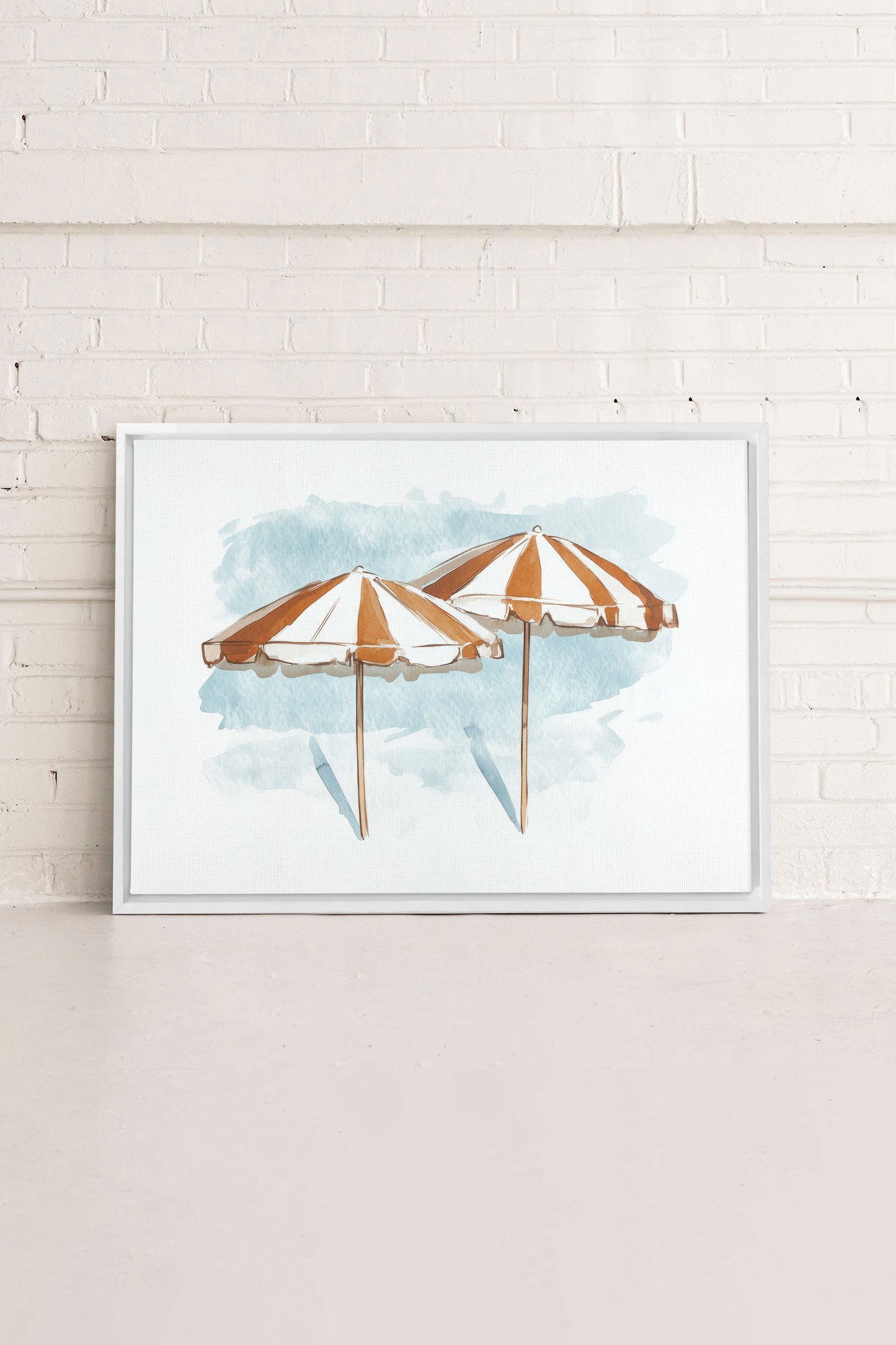 OCEAN SHADE, Oeuvre sur toile étirée