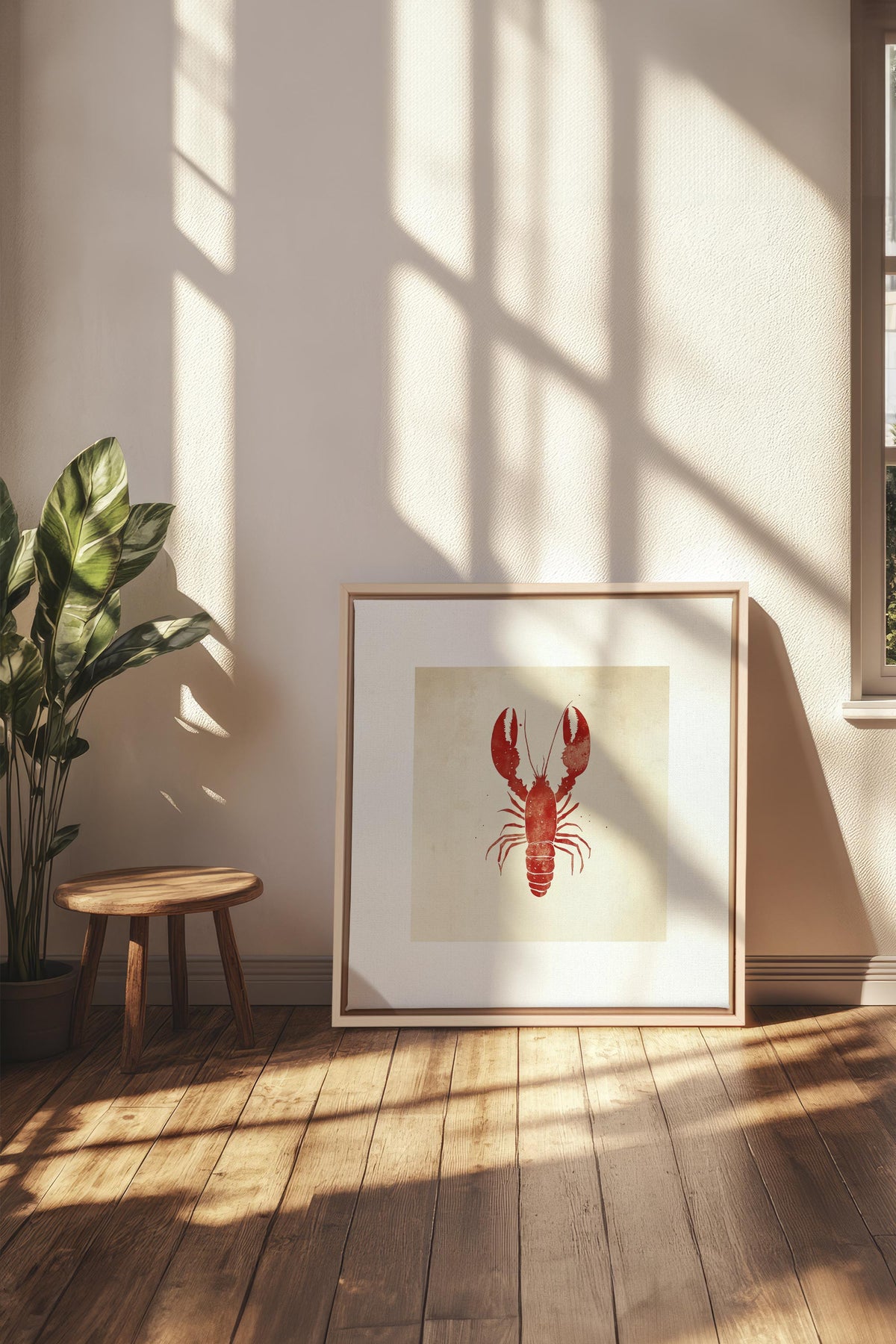 CÔTE SALÉE, Oeuvre sur toile étirée