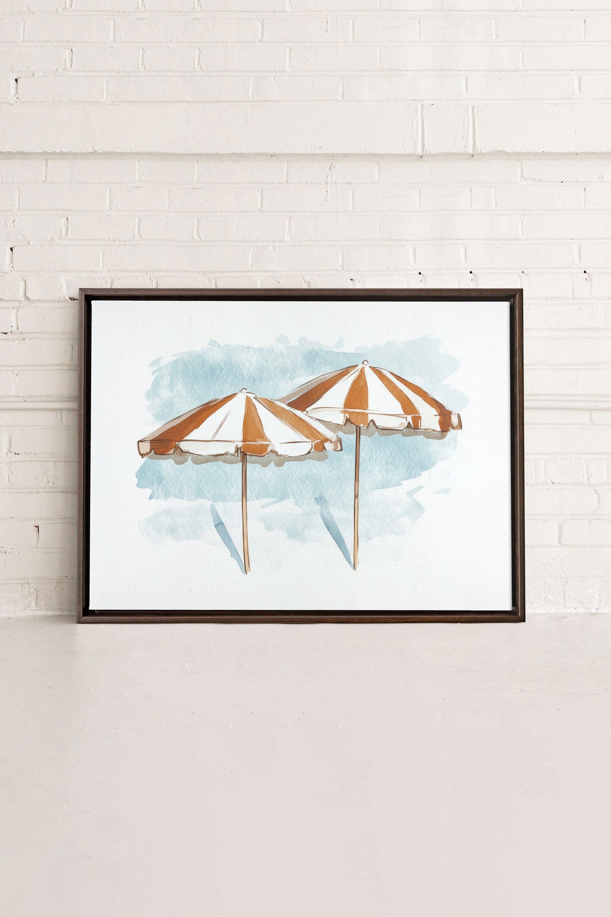 OCEAN SHADE, Oeuvre sur toile étirée