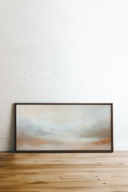 DREAMY HAZE, Oeuvre sur toile étirée