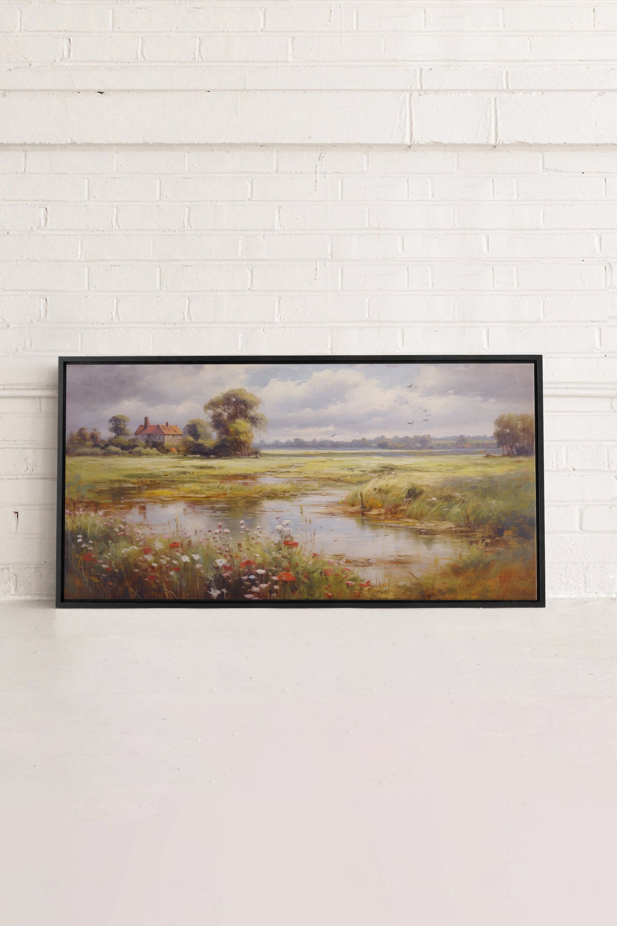Red Oasis, Oeuvre sur toile étirée