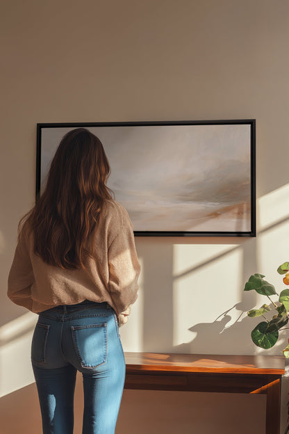 DREAMY HAZE, Oeuvre sur toile étirée