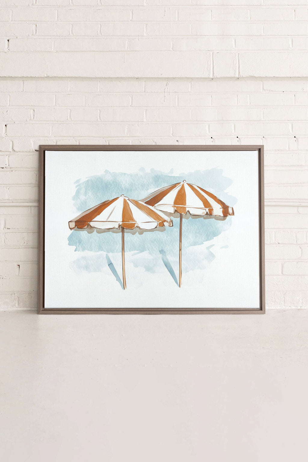 OCEAN SHADE, Oeuvre sur toile étirée