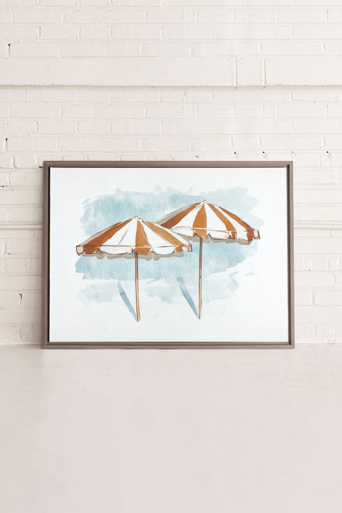 OCEAN SHADE, Oeuvre sur toile étirée