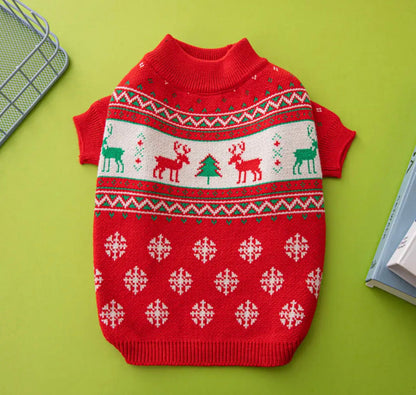 Holly Jolly Dog Sweater | Holiday Dog Sweater