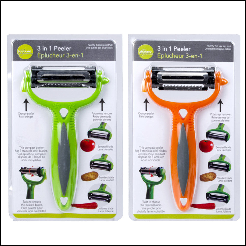 LUCIANO GOURMET Peeler 3 in 1 - 70417