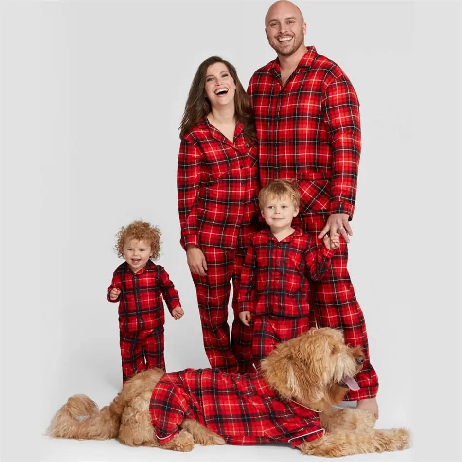 Holiday Together Matching Family Christmas Pajama Set | Family and Pet Pyjamas