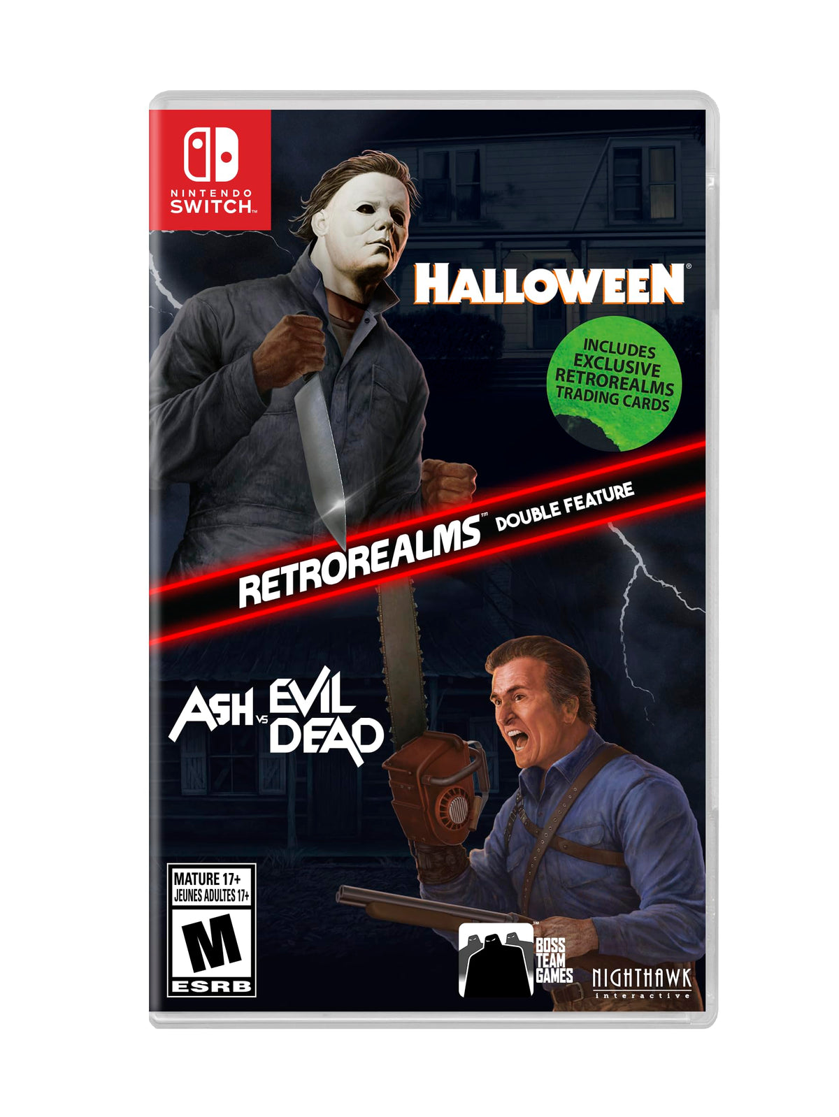 Halloween and Ash vs Evil Dead RetroRealms Double Feature - Nintendo Switch