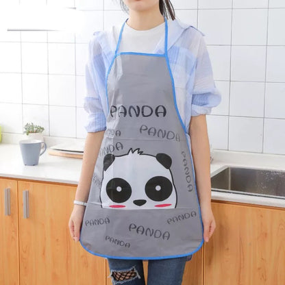 Cartoon pvc apron
