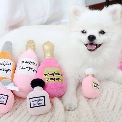 Champagne Doggie Toys – Plush Dog Toys