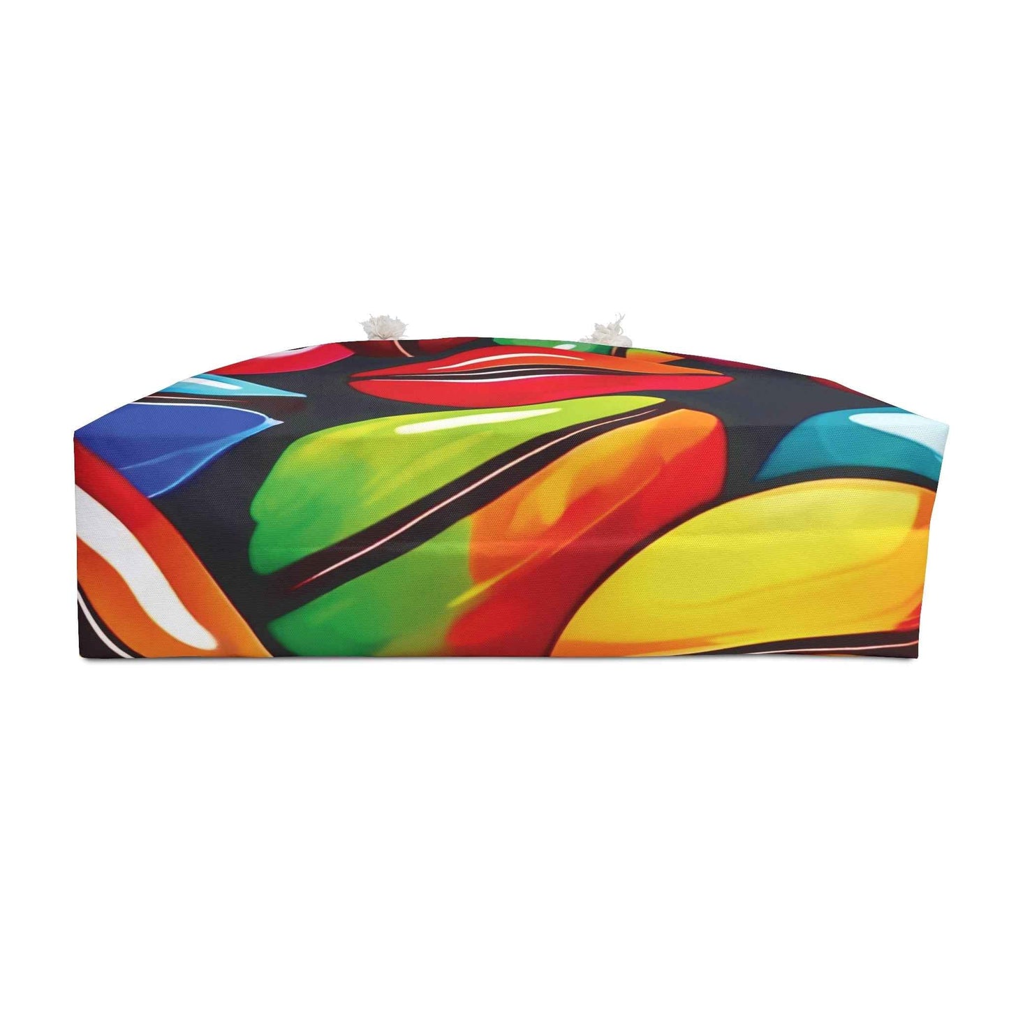 Colorful Coffee Bean Weekender Bag | Travel Tote, Coffee Lover Duffle | Moms Gifts