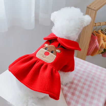 Carol Christmas Dress for Dogs – Festive Holiday Dog Dress